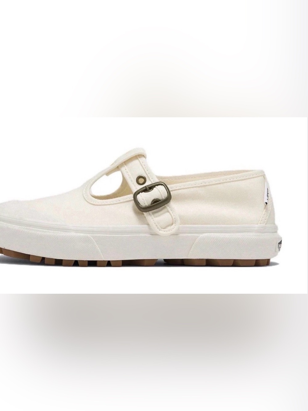 Vans Style 93 Mary Jane Women’s Classic Bone White Shoes(Size 10)